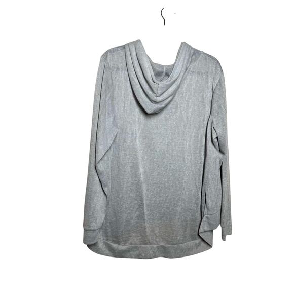 WEATHERPROOF ULTRA LIGHT WEIGTH LIGHT GRAY HOODIE SIZE XL NWT - Picture 6 of 6